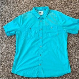 Reef Button Up SS Woven Tee